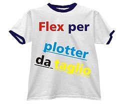 pellicole flex flock termoadesivi per tessuti T-shirt vendita on line